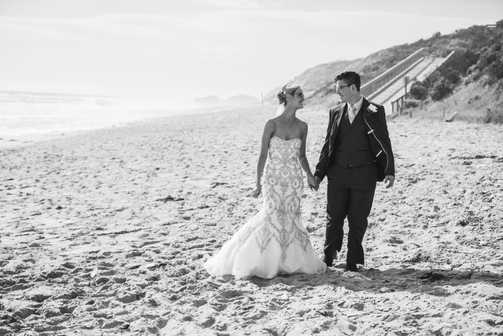 Marriage ceremony on the beach
